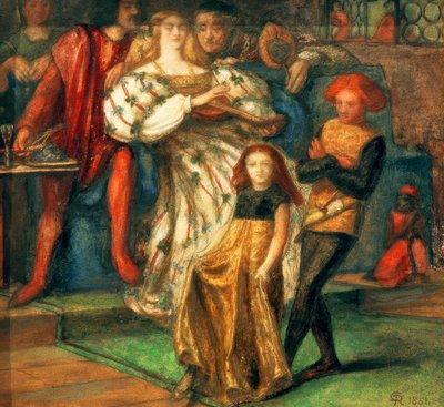 Borgia von Dante Gabriel Charles Rossetti